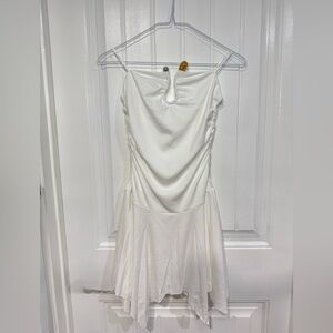 Fairy Style White Strapless Women’s Dress